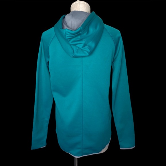 Under Armour Storm Women’s Pullover Sweater Hooded Kangaroo Pocket Fleece S - Picture 2 of 10